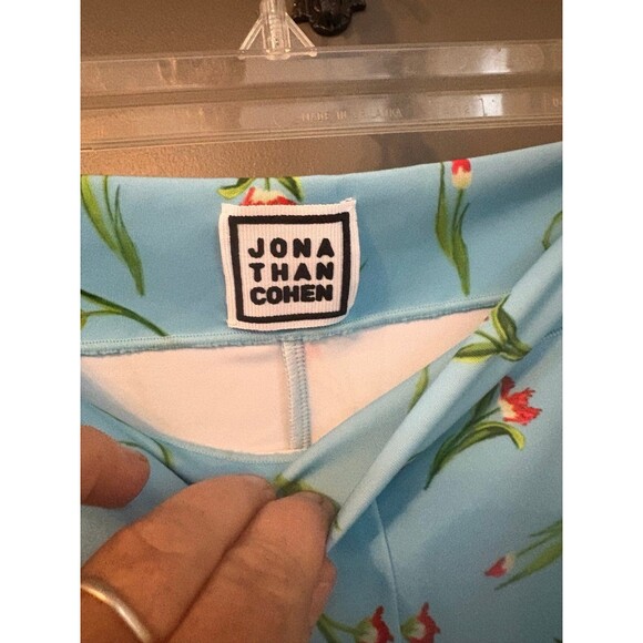 Jonathan Cohen size Large L dancing tulips leggings - Picture 2 of 5